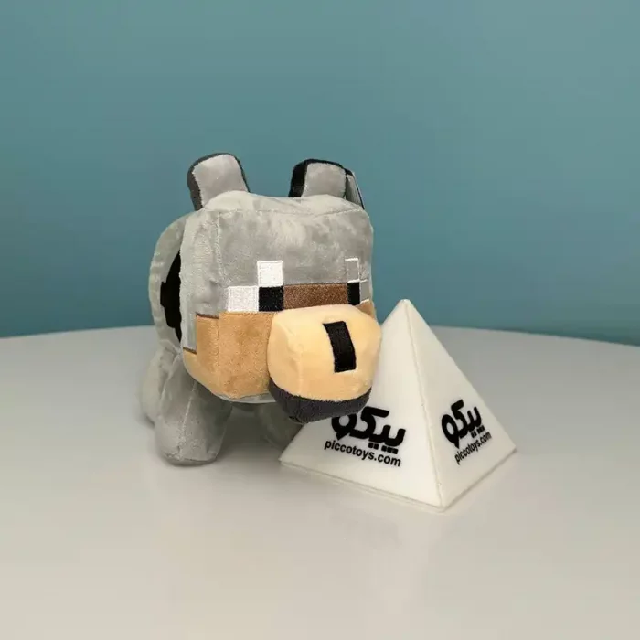 عروسک گرگ ماینکرافت Minecraft Wolf کد AF100297