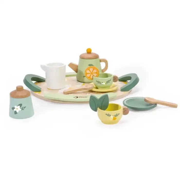 ست عصرانه خوری چوبی کلاسیک ورلد Vintage Afternoon Tea Se classic world کد 50576