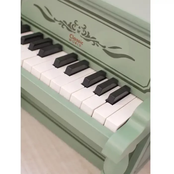 پیانو سبز چوبی کلاسیک ورلد Classic World Vintage Piano مدل 40580