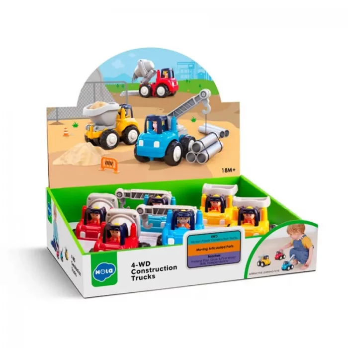 اسباب بازی ماشین راه سازی هولی تویز HUILE TOYS مدل HE7907