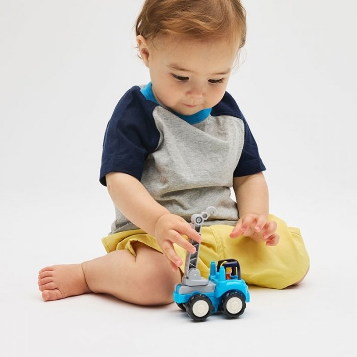 اسباب بازی ماشین راه سازی هولی تویز HUILE TOYS مدل HE7907