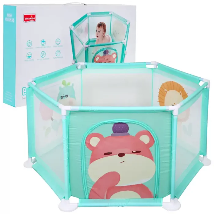 استخر توپ بازی پارچه ای 65 سانتی رنگ سبز کد 1138