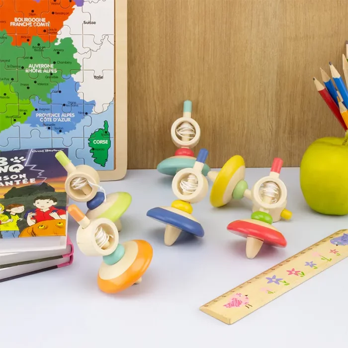 اسباب بازی فرفره چوبی پیکاردو کد BZ-32-C