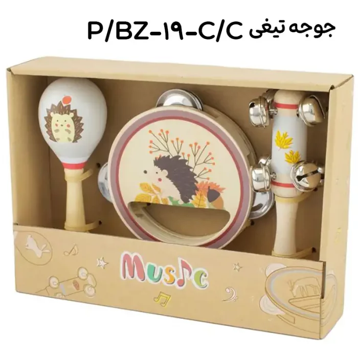 اسباب بازی ست موسیقی چوبی پیکاردو کد BZ-19-C