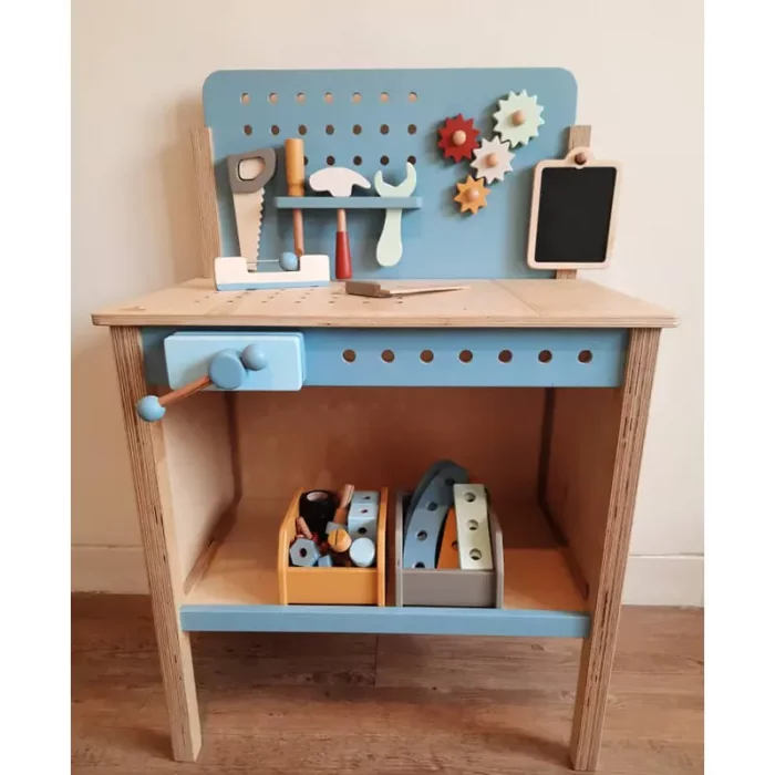 اسباب بازی میز ابزار چوبی کد 6108005