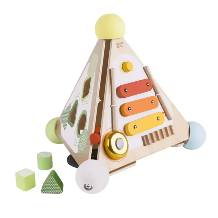 اسباب بازی هرم هوش کلاسیک ورلد Classic world Pyramid Activity Box کد 54723