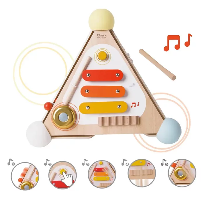 اسباب بازی هرم هوش کلاسیک ورلد Classic world Pyramid Activity Box کد 54723