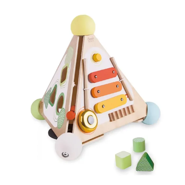 اسباب بازی هرم هوش کلاسیک ورلد Classic world Pyramid Activity Box کد 54723