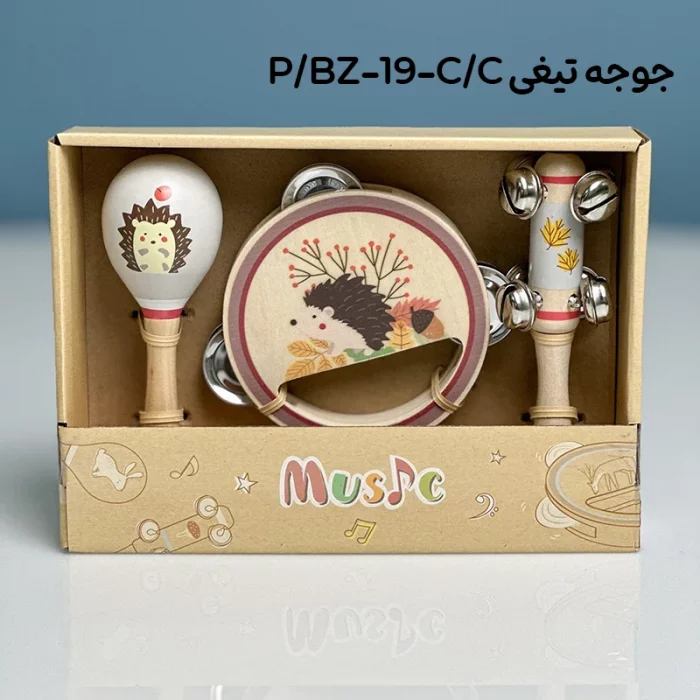 اسباب بازی ست موسیقی چوبی پیکاردو کد BZ-19-C