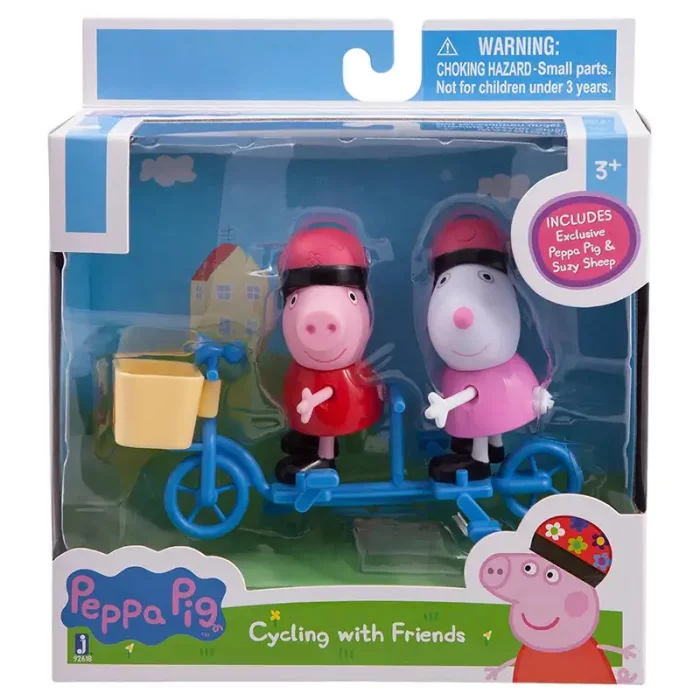 فیگور 2 عددی پپاپیگ مدل دوچرخه سواری کد 92618