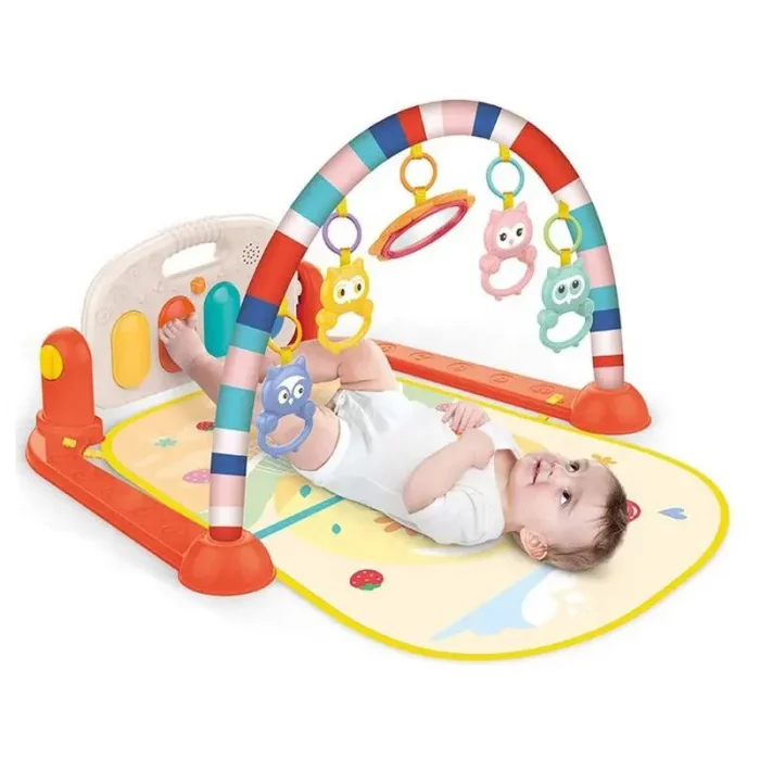 تشک بازی موزیکال کودک هانگر Huanger طرح جغد کد HE0651