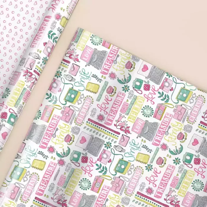 کاغذ کادو یک رو طرح دوربین کد 2011001172