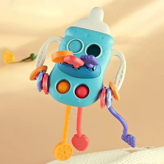 اسباب بازی دندانگیر 5 در 1 طرح شیشه شیر کد 68870