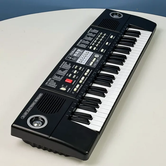 اسباب بازی ارگ میکروفون دار 54 کلیدی مشکی کد BD9916
