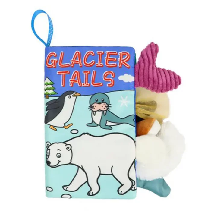 کتاب پارچه ای آموزش دم حیوانات مدل قطب کد 6142149