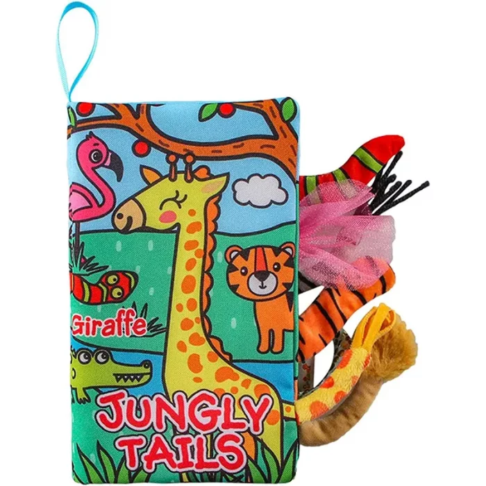 کتاب پارچه ای آموزش دم حیوانات مدل جنگل کد 6142147