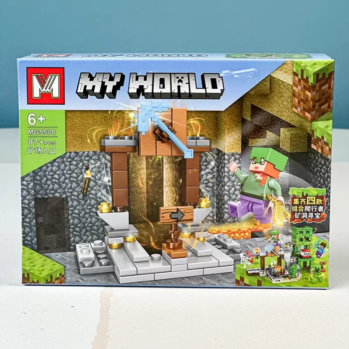 اسباب بازی لگو ماینکرافت 87 تکه کد MG550C
