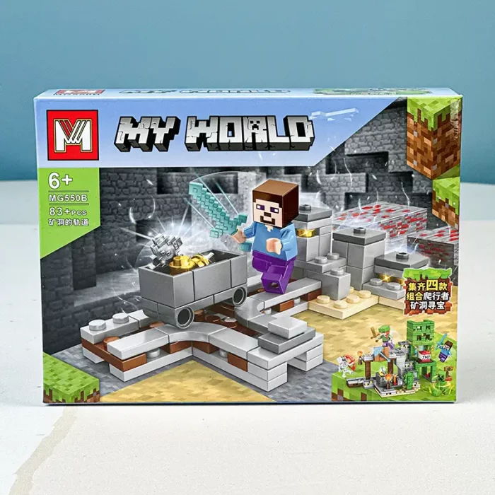 اسباب بازی لگو ماینکرافت 83 تکه کد MG550B