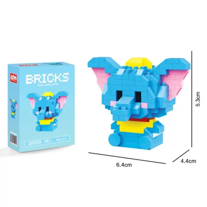 لگو آیکون مدل فیل آبی کد Q5029