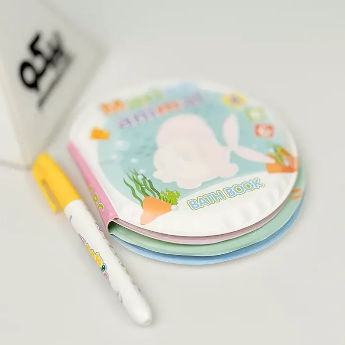 کتاب حمام کودک جیبی طرح موجودات دریایی کد 3926540