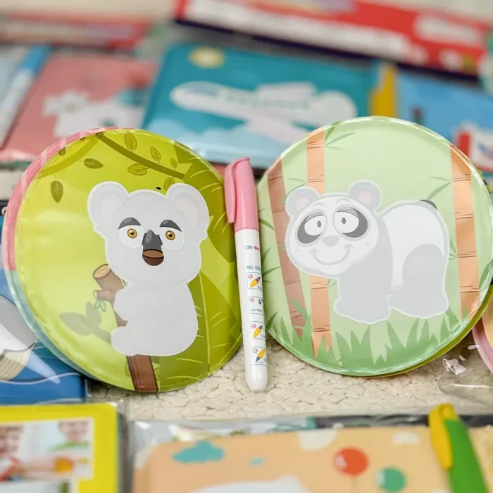 کتاب حمام کودک جیبی طرح حیوانات جنگل کد 6160111