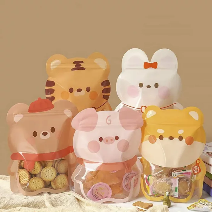 زیپ کیپ فانتزی 5 عددی حیوانات کد 202478