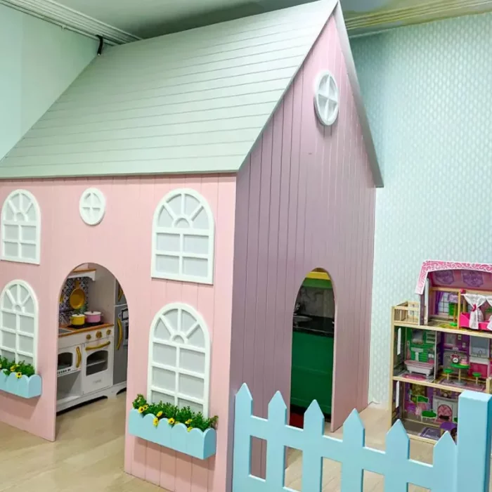 اسباب بازی استند خانه چوبی بزرگ 2 نما کد 6178585