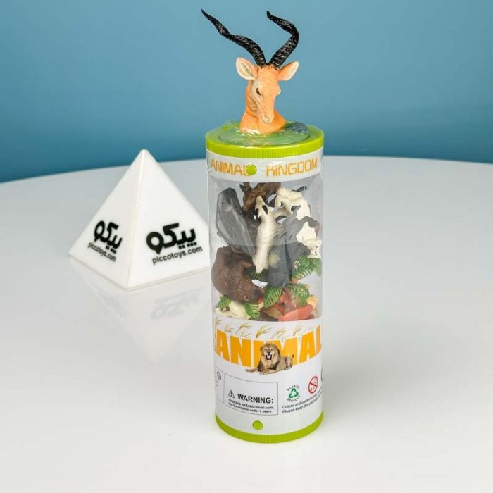 فیگور حیوانات وحشی طرح استوانه ای کد YS2315A