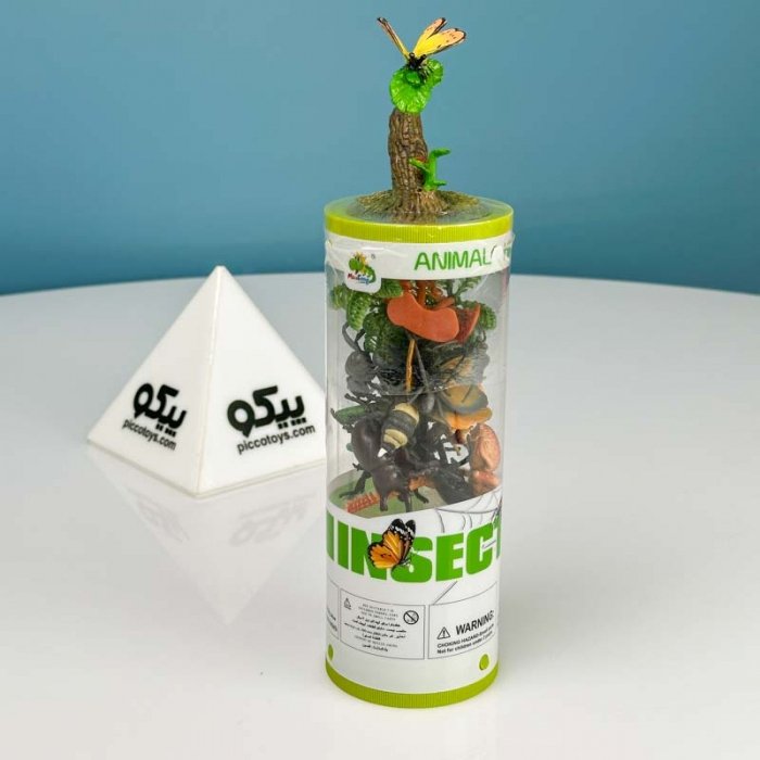 فیگور حشرات طرح استوانه ای کد KC6315