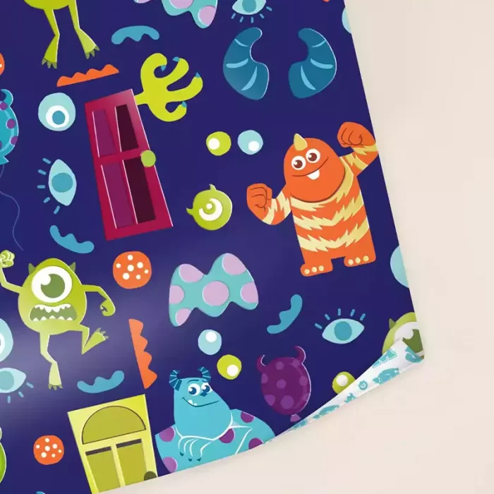 کاغذ کادو یک رو طرح کارخانه هیولا کد 2011401110