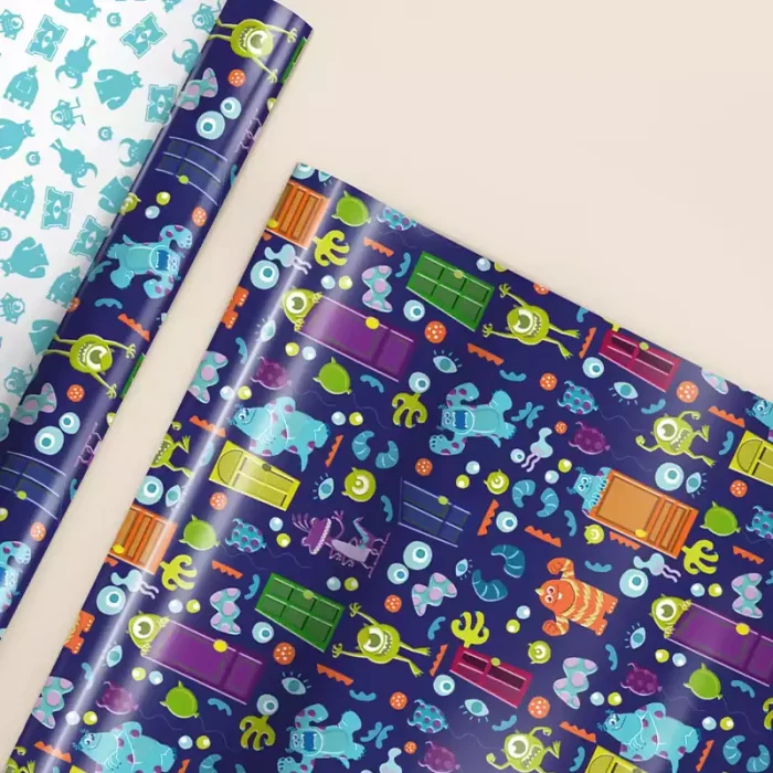 کاغذ کادو یک رو طرح کارخانه هیولا کد 2011401110