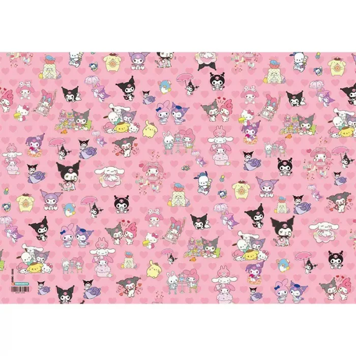 کاغذ کادو یک رو طرح کرومی کد 2332