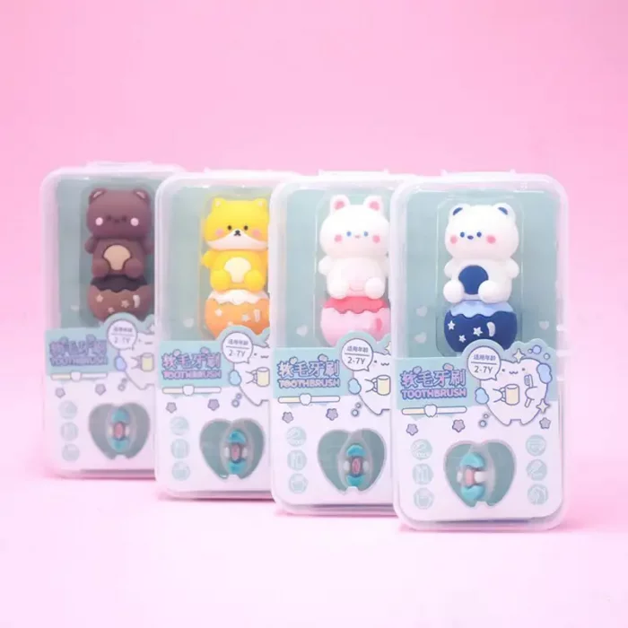 مسواک فانتزی کودک طرح حیوانات کد 80005
