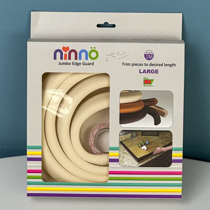 محافظ لبه نینو ninno مدل جامبو رنگ بژ کد P/3001/C