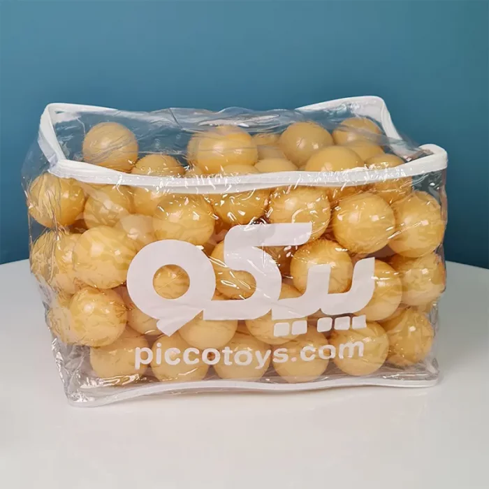 توپ رنگی بسته 100 تایی رنگ نسکافه ای کد P/TPN0100/NE