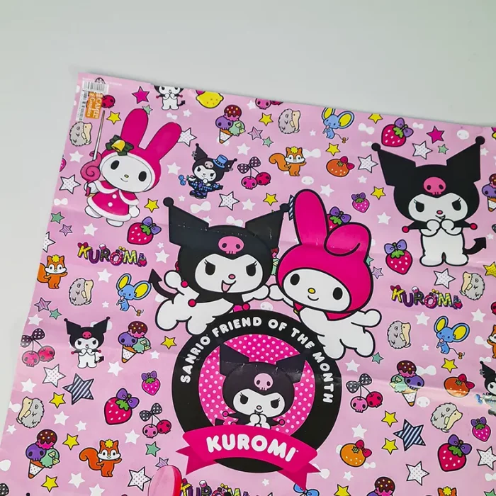 کاغذ کادو یک رو طرح کرومی کد P/684/A