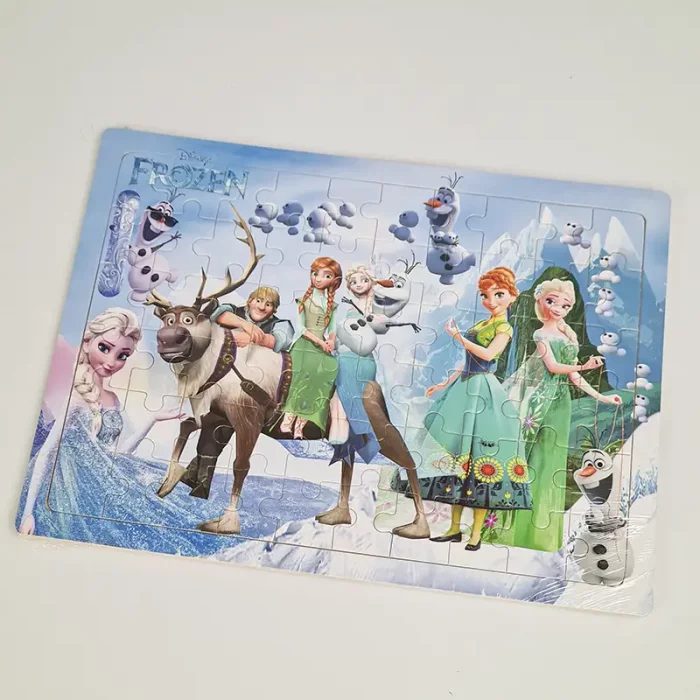 پازل چوبی کودک مدل آنا و السا کد 6249239