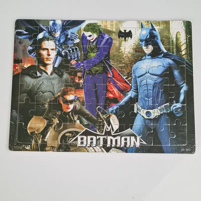 پازل چوبی کودک مدل بتمن کد 6249002