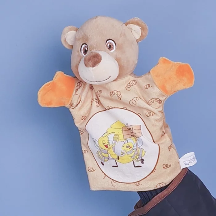 عروسک نمایشی حیوانات مدل خرس کد P/AF100320/C