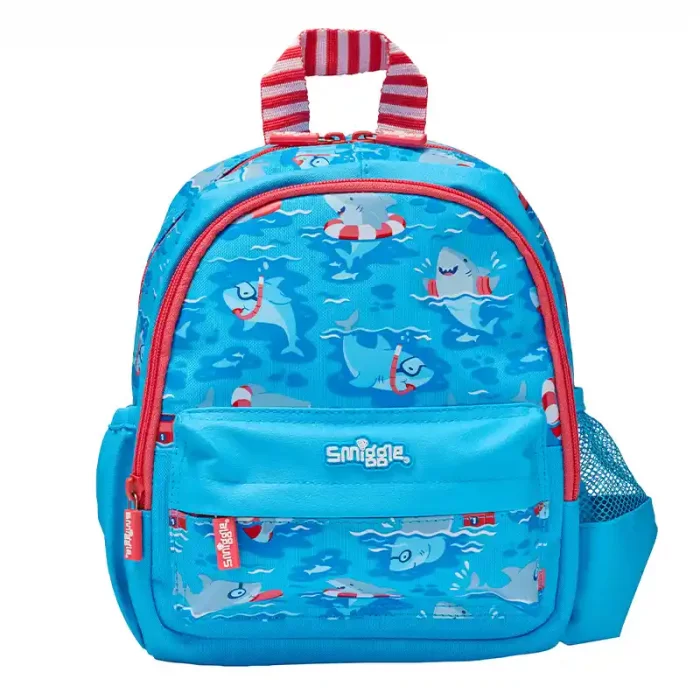 کوله پشتی مهد کودک اسمیگل طرح کوسه کد 74023