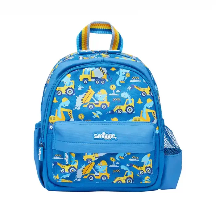 کوله پشتی مهد کودک اسمیگل طرح کامیون راهسازی کد 74030