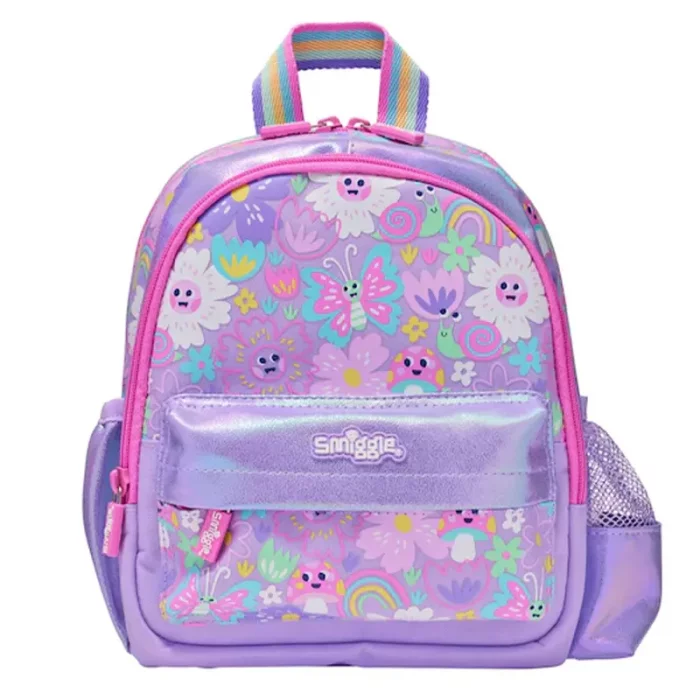 کوله پشتی مهد کودک اسمیگل طرح گل کد 74026