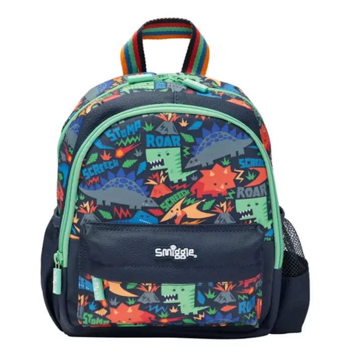 کوله پشتی مهد کودک اسمیگل طرح دایناسور کد 74025