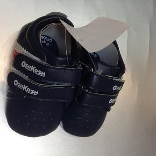 پاپوش پسرانه سرمه اي 2چسب osh kosh