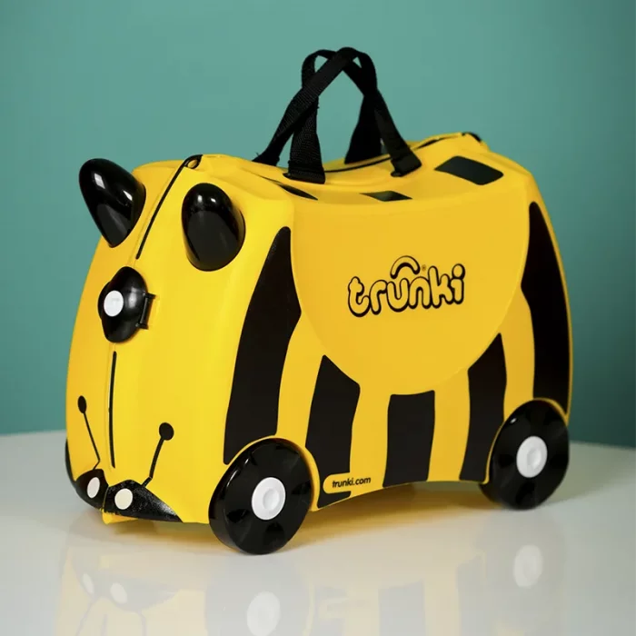 چمدان ترانکی طرح برنارد زنبور زرد مدل 10044