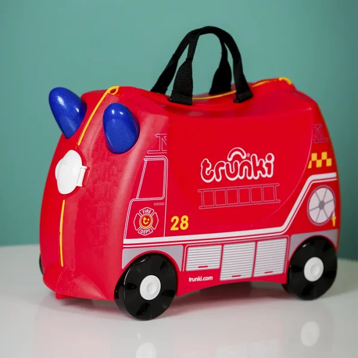 چمدان ترانکی طرح ماشین آتش نشانی مدل 102541