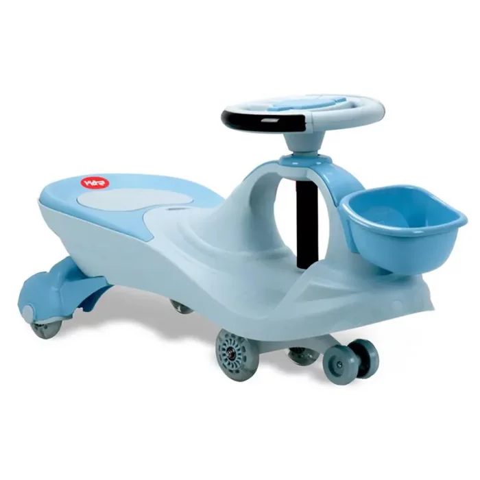 کویر کار موزیکال سبد دار رنگ آبی پاستلی کد P/QT8061/AB