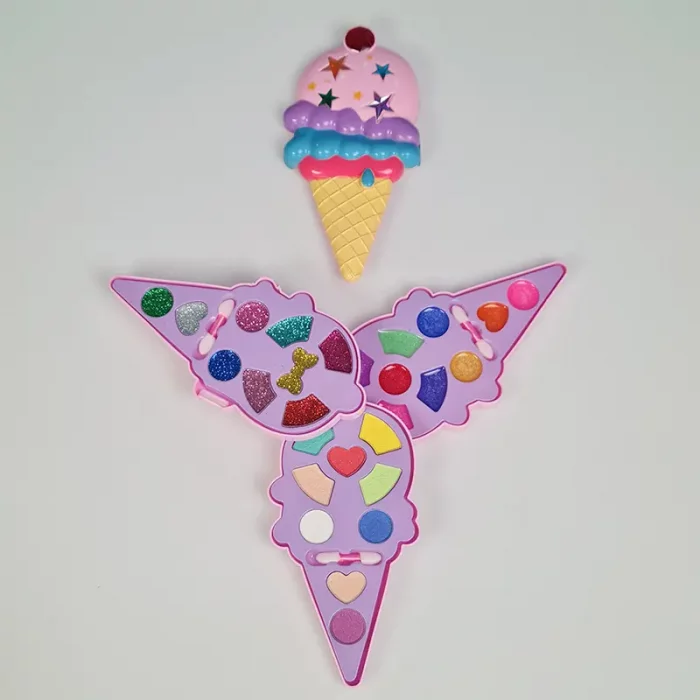 پک لوازم آرایشی بچه گانه طرح بستنی مدل 10020