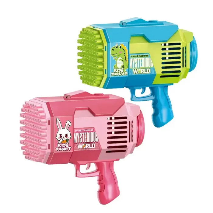 اسباب بازی تفنگ حباب ساز  73 حفره ای کد KB1284