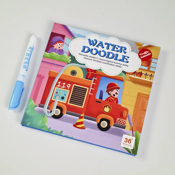 کتاب نقاشی با ماژیک جادویی و جاگذاری طرح مشاغل کد 6361202